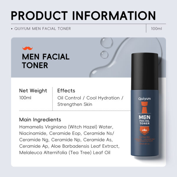 QUIYUM men's toner -100ml - Image 5