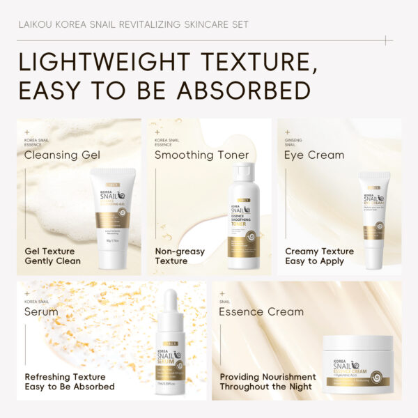 Snail skin care 5in 1 set - Image 4