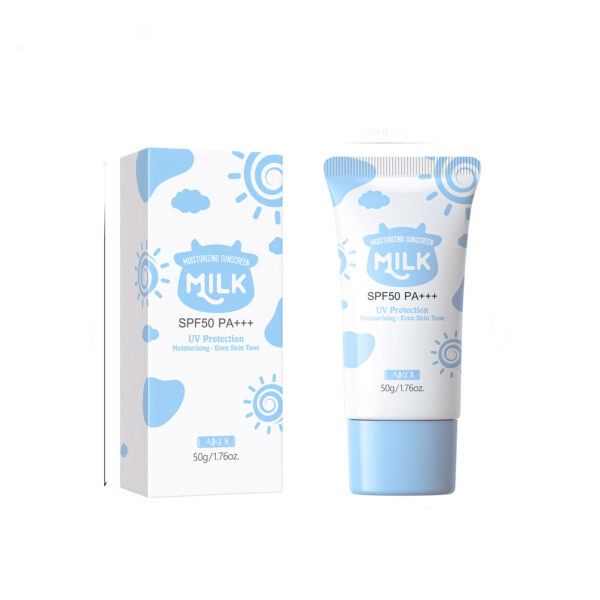 Milk sunscreen 50+ isolation face cream - Image 2