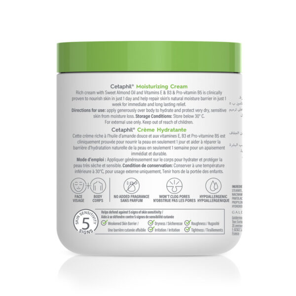 CETAPHIL moisturising Cream - 550ml - Image 2