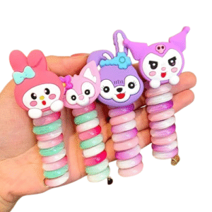 Telephone line hair band